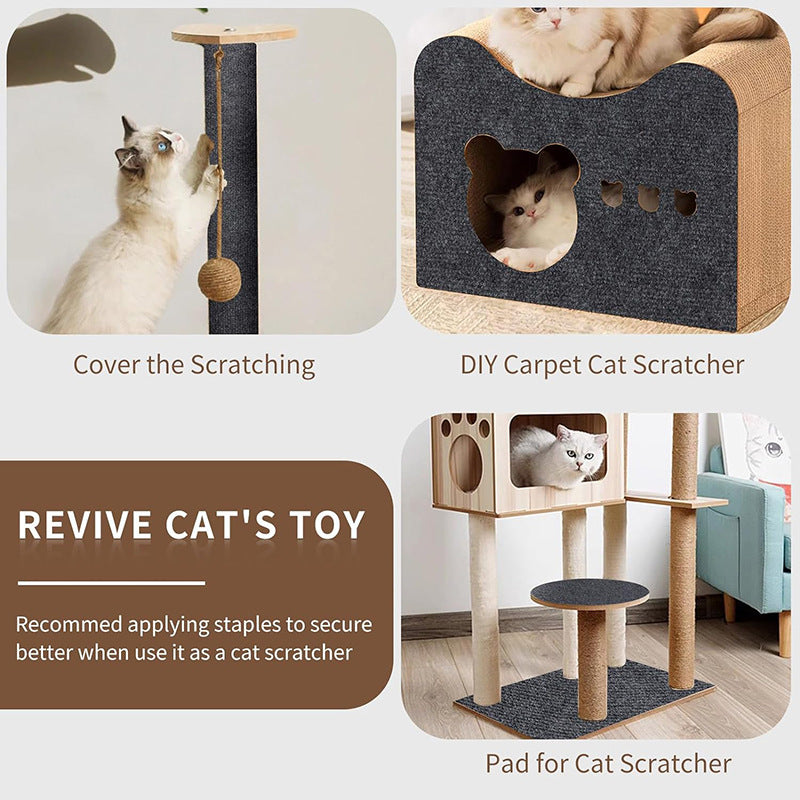Self-Adhesive Cat Scratch Wall Board - Protect Your Sofa & Keep Paws Happy!