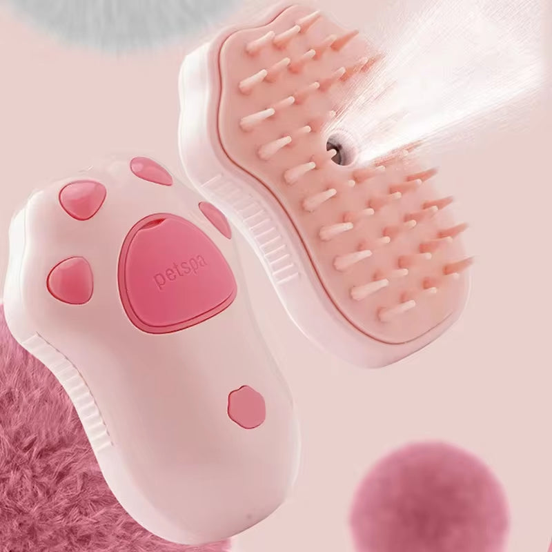 3 in 1 Electric Steam Grooming Brush/Comb
