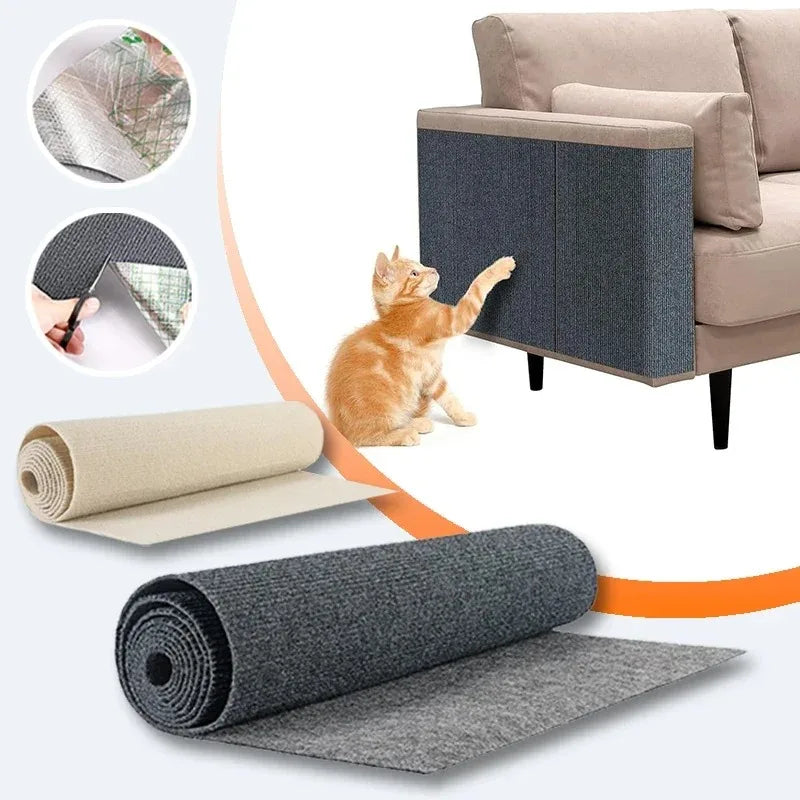 Self-Adhesive Cat Scratch Wall Board - Protect Your Sofa & Keep Paws Happy!