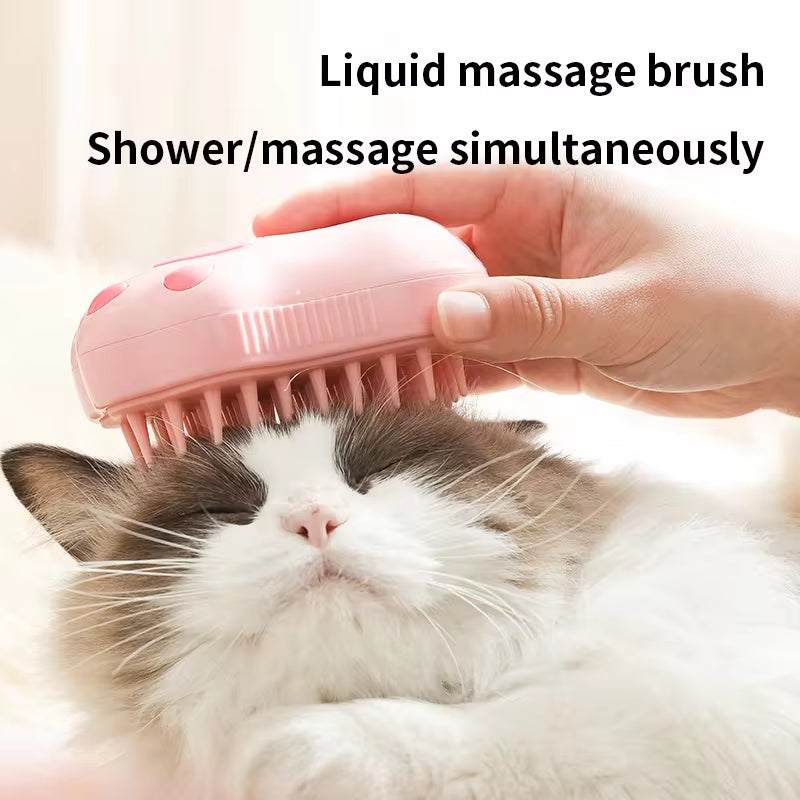 3 in 1 Electric Steam Grooming Brush/Comb