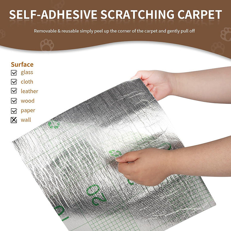 Self-Adhesive Cat Scratch Wall Board - Protect Your Sofa & Keep Paws Happy!
